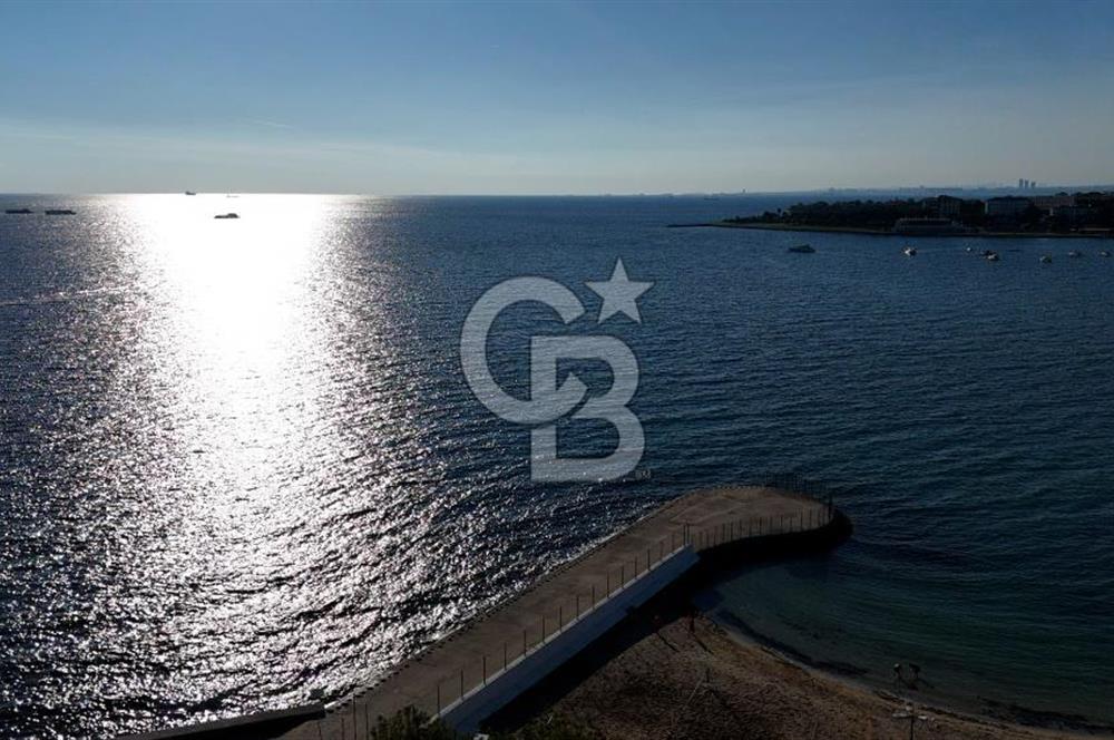 CADDEBOSTAN SAHİLDE FULL DENİZ MANZARALI 380m2 7+2 BAHÇE DUBLEKS 