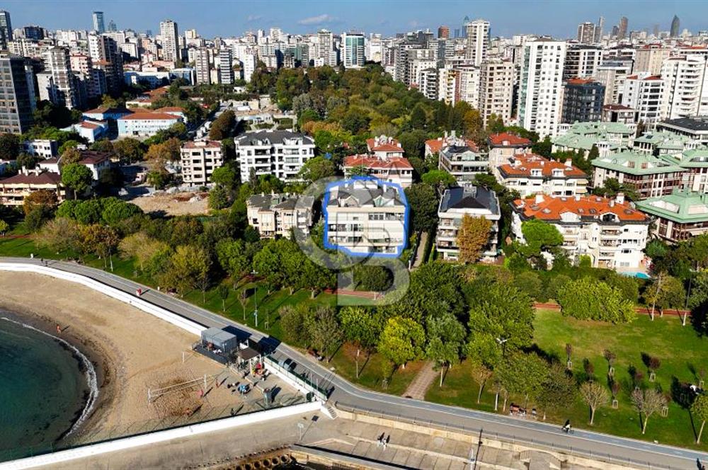 CADDEBOSTAN SAHİLDE FULL DENİZ MANZARALI 380m2 7+2 BAHÇE DUBLEKS 