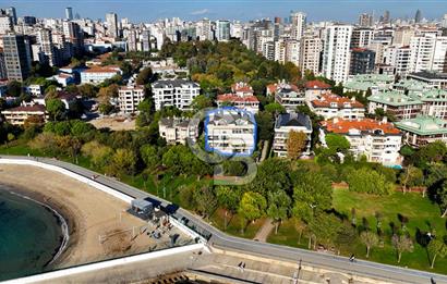 CADDEBOSTAN SAHİLDE FULL DENİZ MANZARALI 380m2 7+2 BAHÇE DUBLEKS 