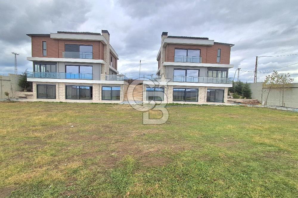 Satılık İkiz Villa (Tripleks) Göl Manzaralı. Arnavutköy - Durusu