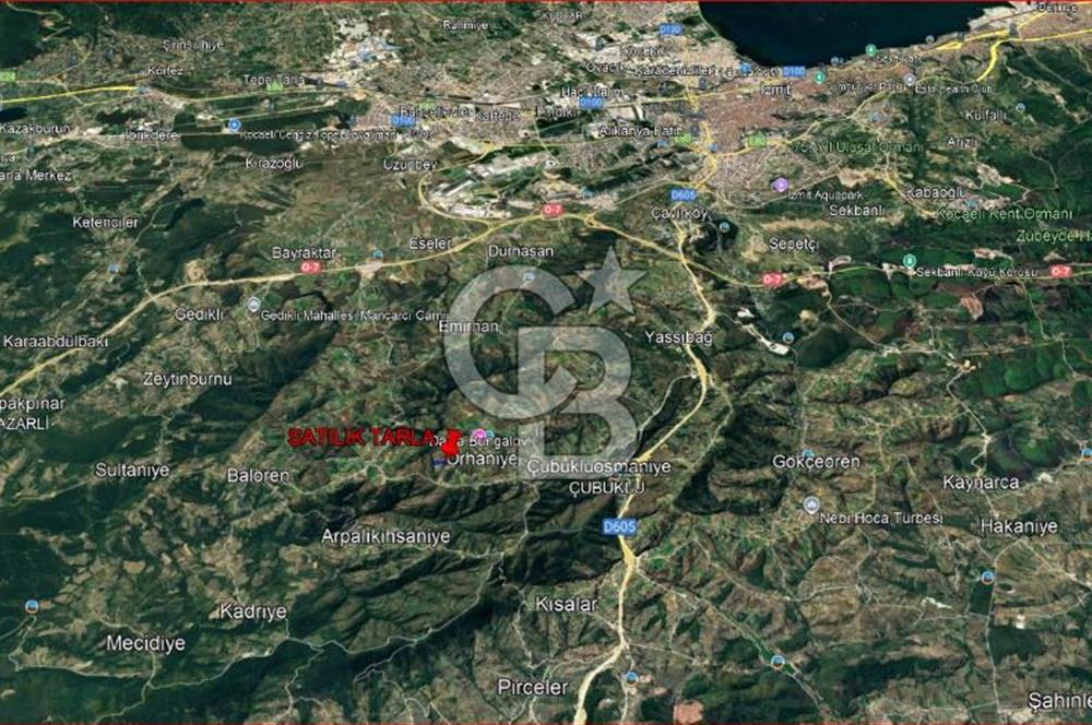 İZMİT ORHANİYE’DE YERLEŞİM YERİNE YAKIN FIRSAT 13.656 m2
