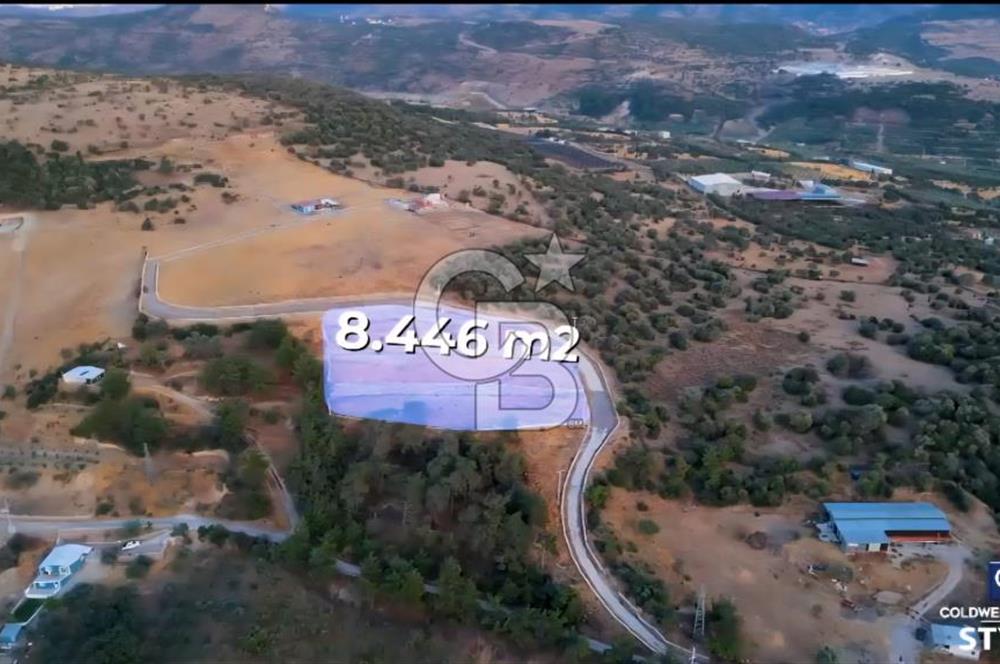 MENEMEN GÖRECE`DE HAZIR ALTYAPILI 8.446 M2  YATIRIMLIK ARSA 