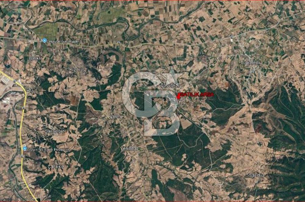 ÇANAKKALE,BAYRAMİÇ,YAHŞİELİ KÖYÜNDE SATILIK ARSA