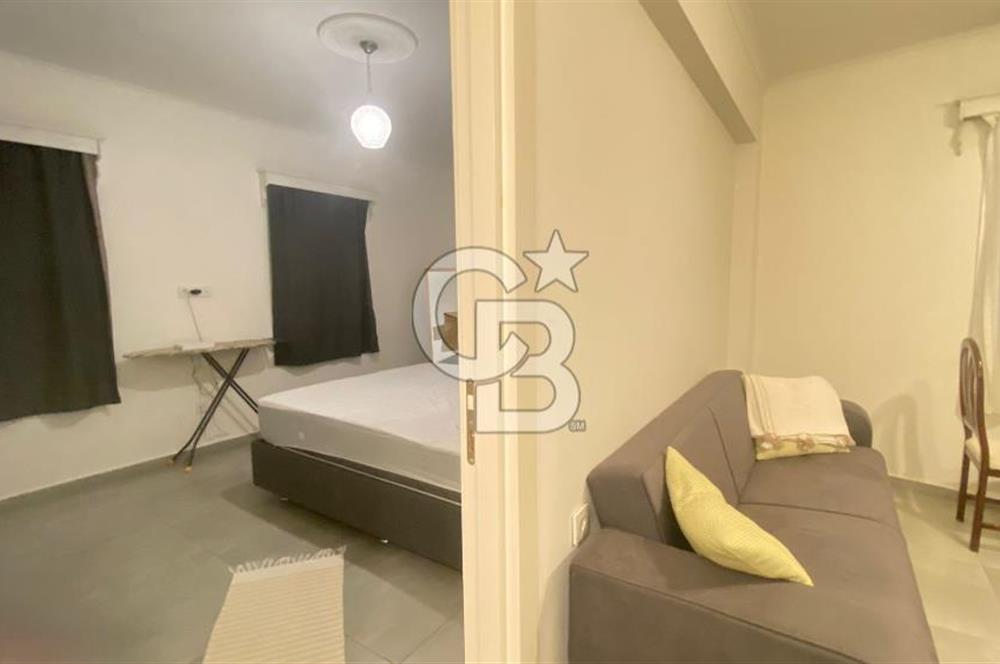 BODRUM MERKEZDE FULL EŞYALI, YENİLENMİŞ 1+1 KİRALIK DAİRE!