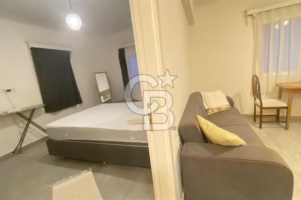 BODRUM MERKEZDE FULL EŞYALI, YENİLENMİŞ 1+1 KİRALIK DAİRE!