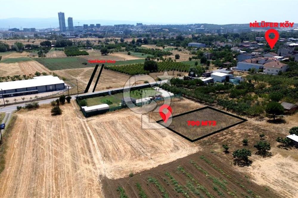 CB AMBIANCE'DAN NİLÜFERKÖY'DE SATILIK 700 M² TARLA