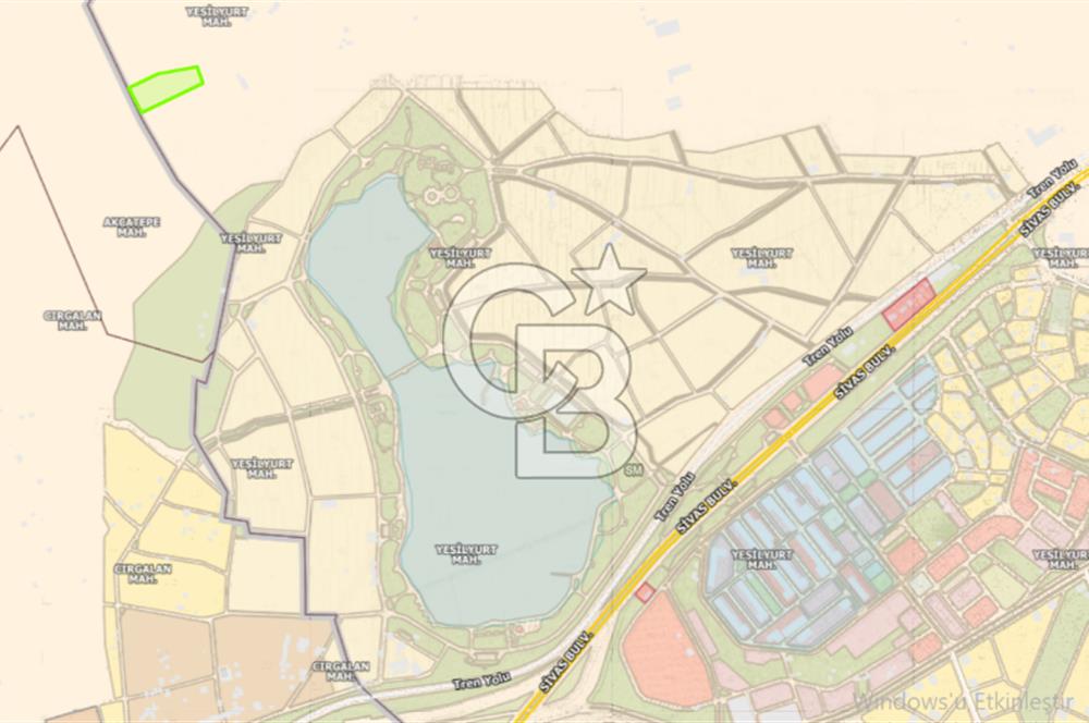 YEŞİLYURT ENGİR GÖLÜ ÜZERİ 17.791 m² YATIRIM FIRSATI TARLA