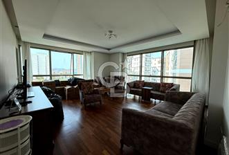 Petrol İş'te Deniz Manzaralı 3+1 Satılık Site İçinde Daire