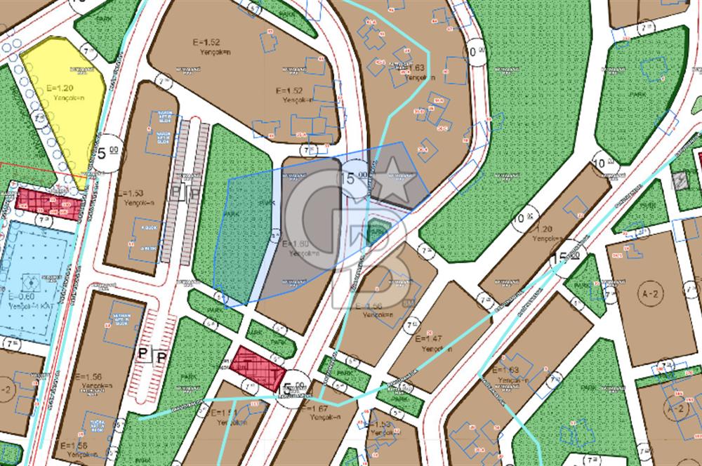 KAYSERİ BATTALGAZİ'NİN YÜKSELEN DEĞERİNDE, 6739 m² PROJELİK ARSA