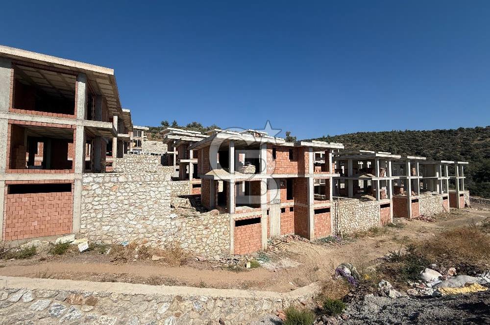 MİLAS DÖRTTEPE'DE SATILIK 3+1 DENİZ MANZARALI VİLLA