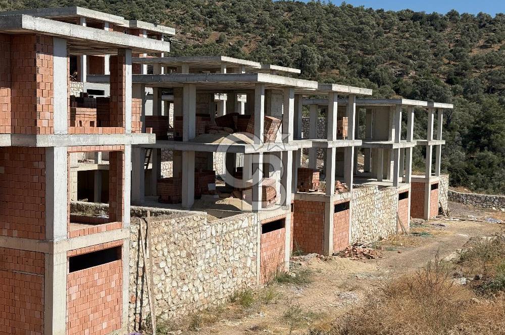 MİLAS DÖRTTEPE'DE SATILIK 3+1 DENİZ MANZARALI VİLLA