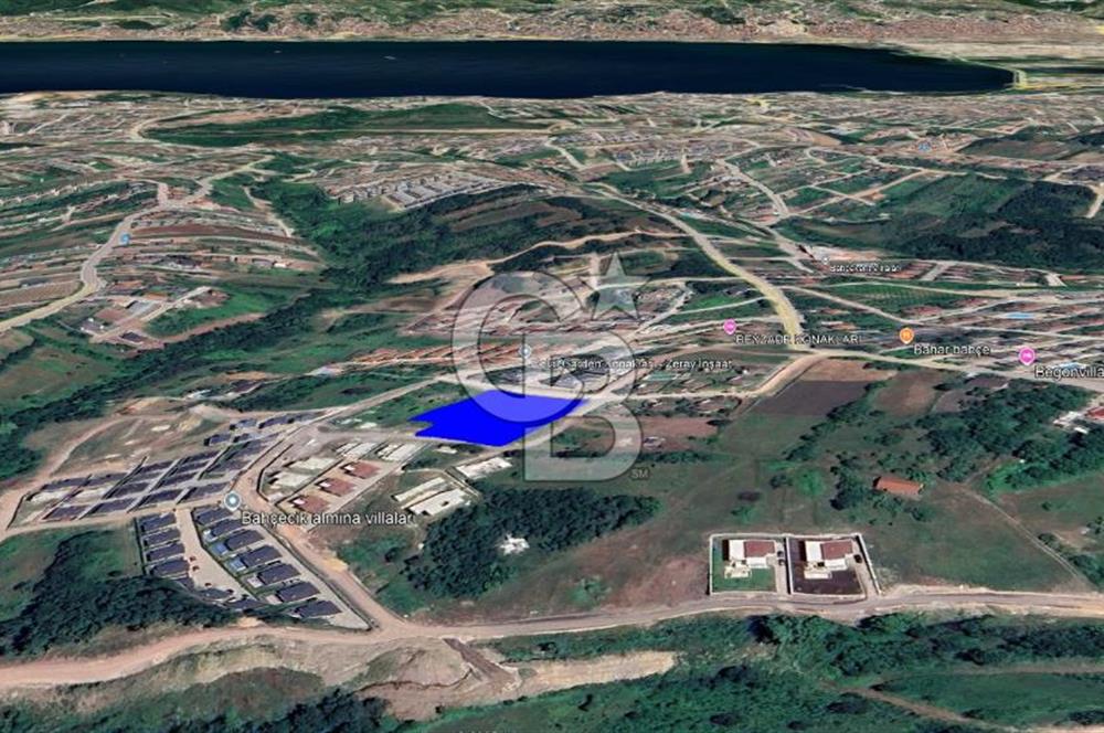 CB KOBİ'den DENİZ MANZARALI - VİLLA İMARLI 1081 m2 SATILIK ARSA