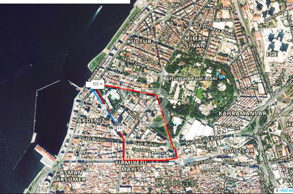 ALSANCAK MERKEZ'DE GAZİ BULVARI ÜZERİ SATILIK DÜKKAN....