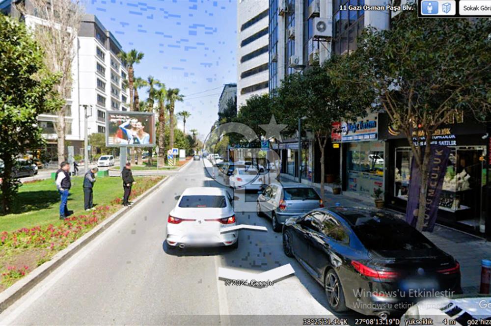 ALSANCAK MERKEZ'DE GAZİ BULVARI ÜZERİ SATILIK DÜKKAN....