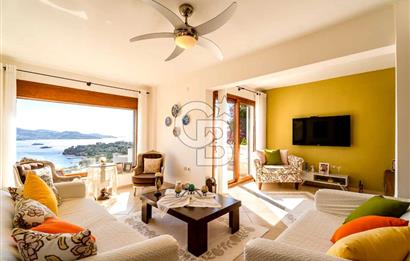 Yalıkavak Küdür Güneş Bende Deniz Manzaralı Özel İskeleli Villa