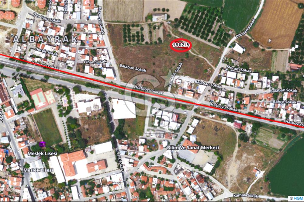 MANİSA TURGUTLU ALBAYRAK 2.Cİ MINTIKA 276 M2 ARSA SATILIK