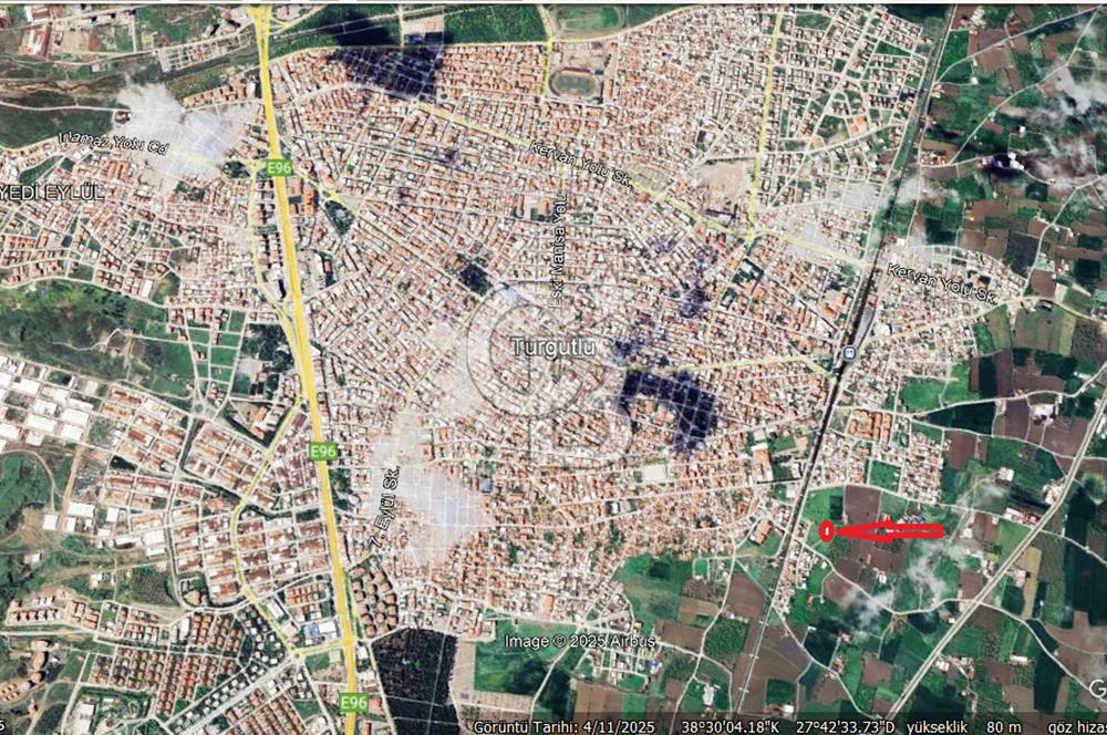 MANİSA TURGUTLU ALBAYRAK 2.Cİ MINTIKA 276 M2 ARSA SATILIK
