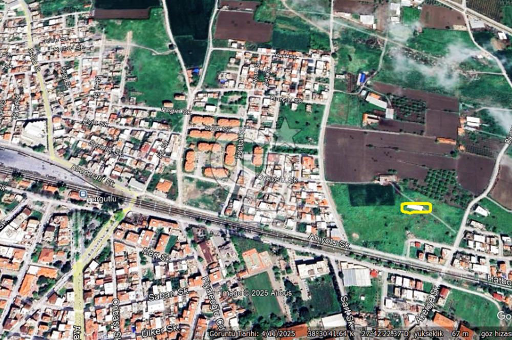 MANİSA TURGUTLU ALBAYRAK 2.Cİ MINTIKA 276 M2 ARSA SATILIK