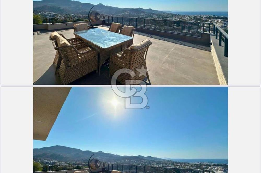 Yalıkavak’ta Yatırıma Değer 5+1 Villa – Satılık Deniz Manzaralı, 4 Katlı Lüks Konut