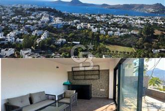 Bodrum Bitez Asarlık Mevkiinde Satılık 4+1 Deniz Manzaralı Tripleks Villa