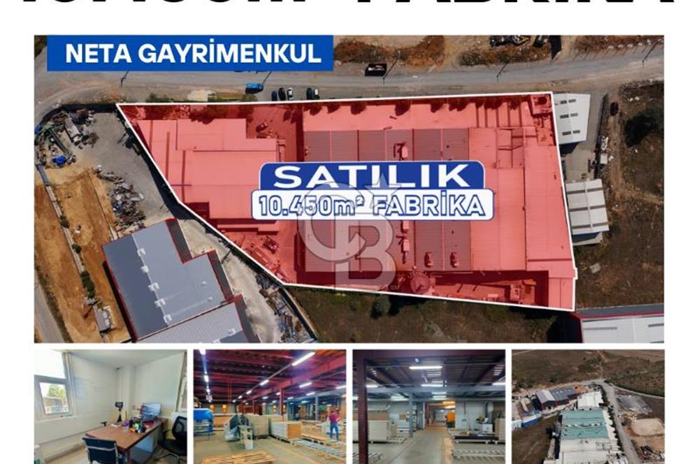 10.450m2 SATILIK FABRİKA GEBZE BALÇIK BÖLGESİNDE