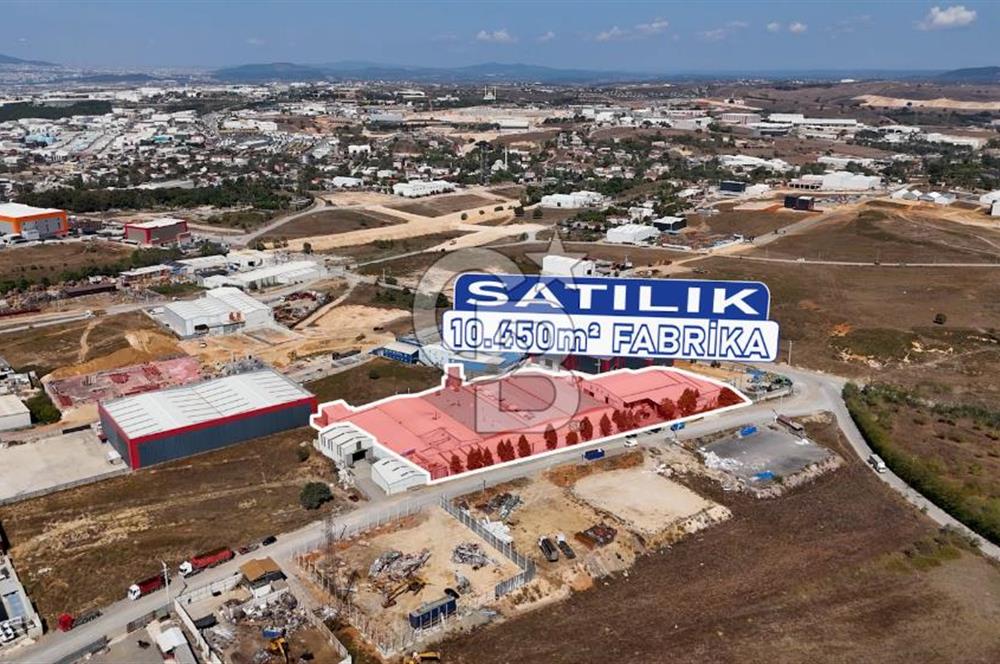 10.450m2 SATILIK FABRİKA GEBZE BALÇIK BÖLGESİNDE