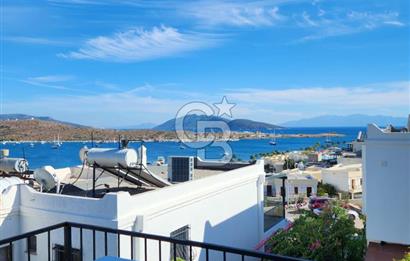 Bodrum Bitez Asarlık Mevkiinde Satılık 4+1 Deniz Manzaralı Tripleks Villa