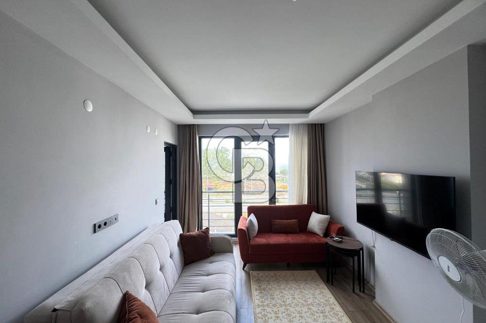İncesu'da Anayola Cephe Eşyalı Kiralık 1+1 Daire