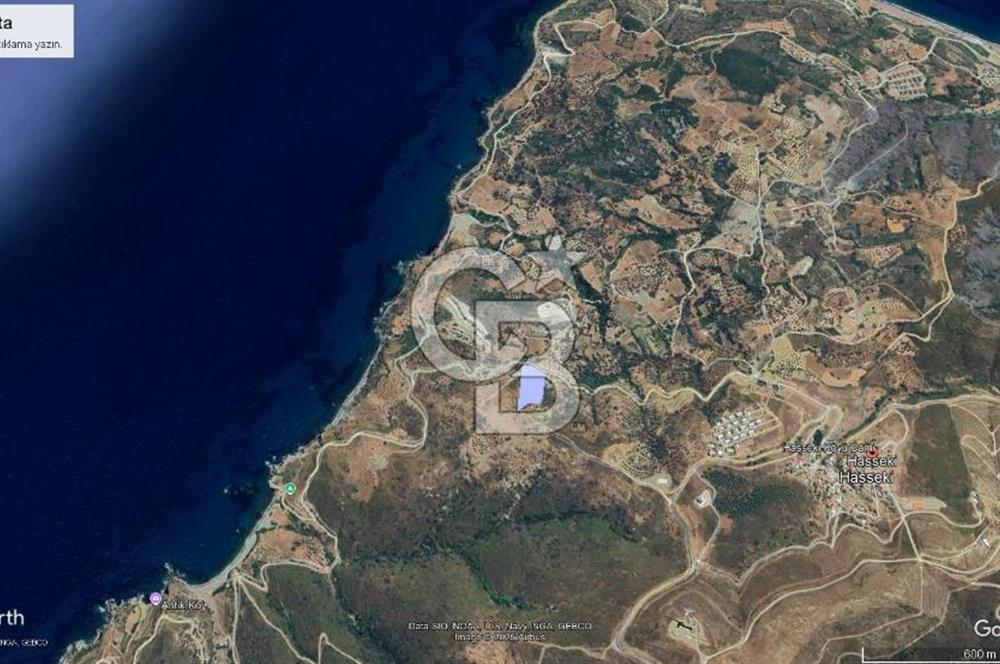 İzmir Karaburun Hasseki’de 7.003 m² Deniz Manzaralı Satılık Tarla
