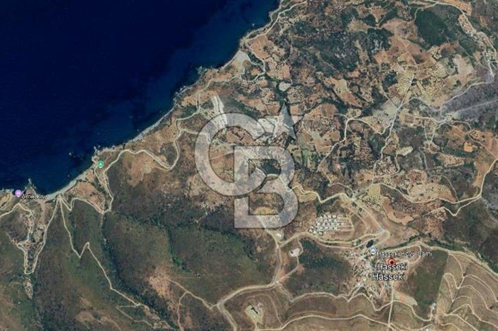 İzmir Karaburun Hasseki’de 7.003 m² Deniz Manzaralı Satılık Tarla