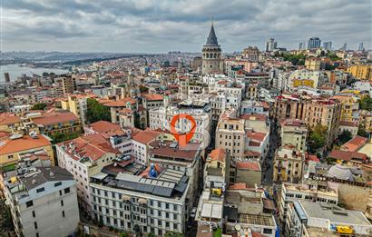 Galata Kamondo'da Yenilenmiş Eşyalı 2+1 Satılık Daire