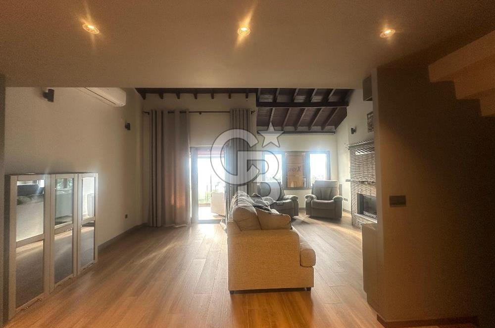 ÇANAKKALE MERKEZ PANAROMA SİTESİ YENİLENMİŞ LÜKS SATILIK VİLLA