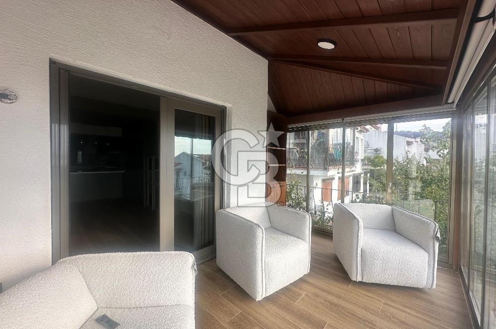 ÇANAKKALE MERKEZ PANAROMA SİTESİ YENİLENMİŞ LÜKS SATILIK VİLLA