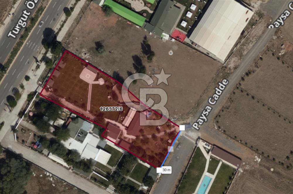 İNCEK TURGUT ÖZAL BLV. CAD 32 MT. CEPHE, 2.649 M2 SATILIK ARSA… MÜSTAKİL