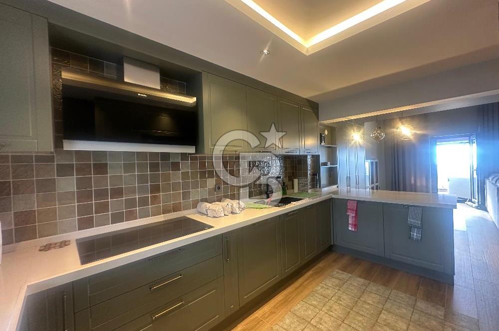 ÇANAKKALE MERKEZ PANAROMA SİTESİ YENİLENMİŞ LÜKS SATILIK VİLLA
