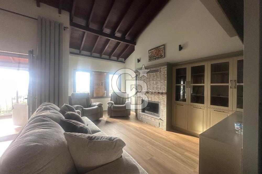 ÇANAKKALE MERKEZ PANAROMA SİTESİ YENİLENMİŞ LÜKS SATILIK VİLLA