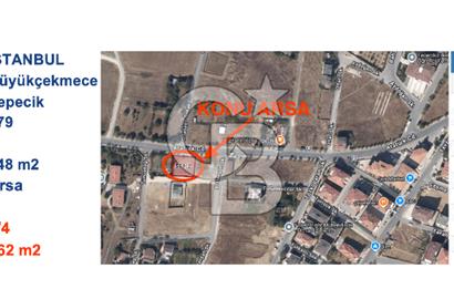 İstanbul, Büyükçekmece, Tepecik, Hürriyet Mah. Konut İmarlı Satılık Arsa, net temiz parsel,  E (KAKS): 0,20 