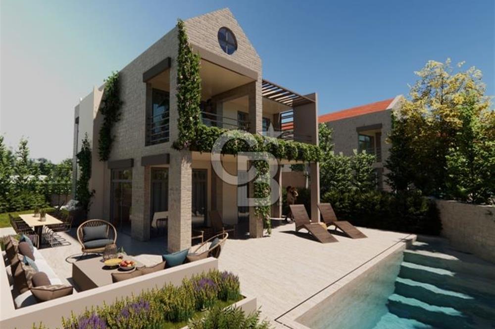 Türkbükü'nde 4+1 Villa 4 banyo müstakil havuz için Fırsat proje