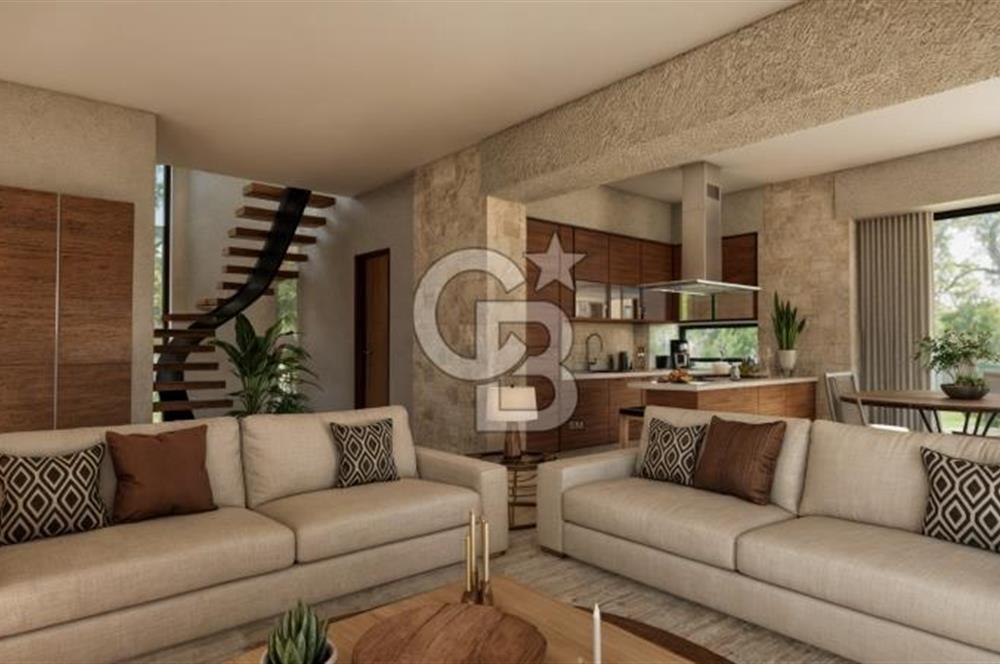 Türkbükü'nde 4+1 Villa 4 banyo müstakil havuz için Fırsat proje