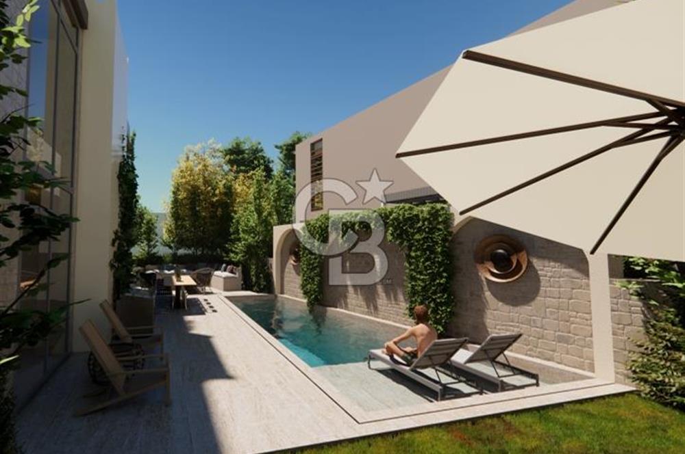 Türkbükü'nde 4+1 Villa 4 banyo müstakil havuz için Fırsat proje