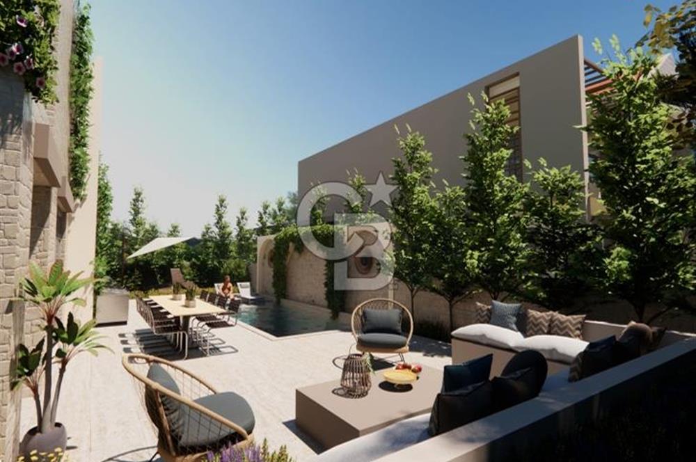 Türkbükü'nde 4+1 Villa 4 banyo müstakil havuz için Fırsat proje