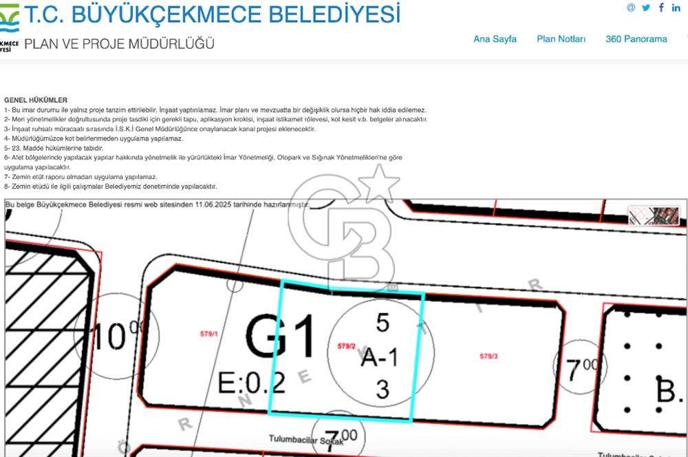İstanbul, Büyükçekmece, Tepecik, Hürriyet Mah. Konut İmarlı Satılık Arsa, net temiz parsel,  E (KAKS): 0,20 