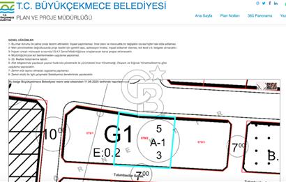 İstanbul, Büyükçekmece, Tepecik, Hürriyet Mah. Konut İmarlı Satılık Arsa, net temiz parsel,  E (KAKS): 0,20 