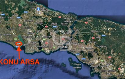 İstanbul, Büyükçekmece, Tepecik, Hürriyet Mah. Konut İmarlı Satılık Arsa, net temiz parsel,  E (KAKS): 0,20 