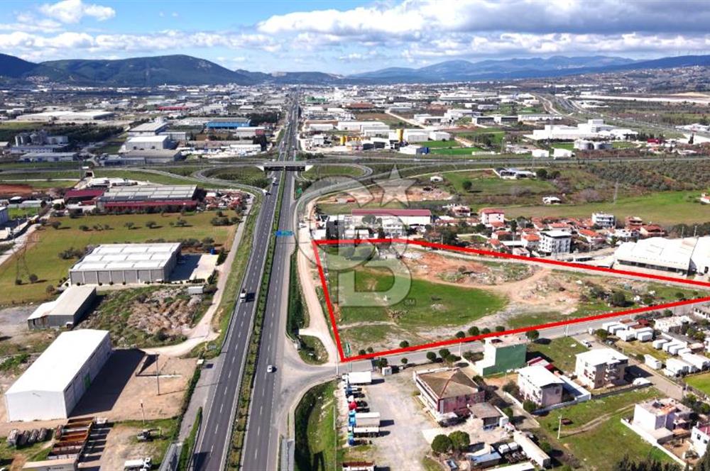 Kemalpaşa Ankara Asfaltı Üzerinde Muhteşem Konumda Satılık Sanayi İmarlı Arsa