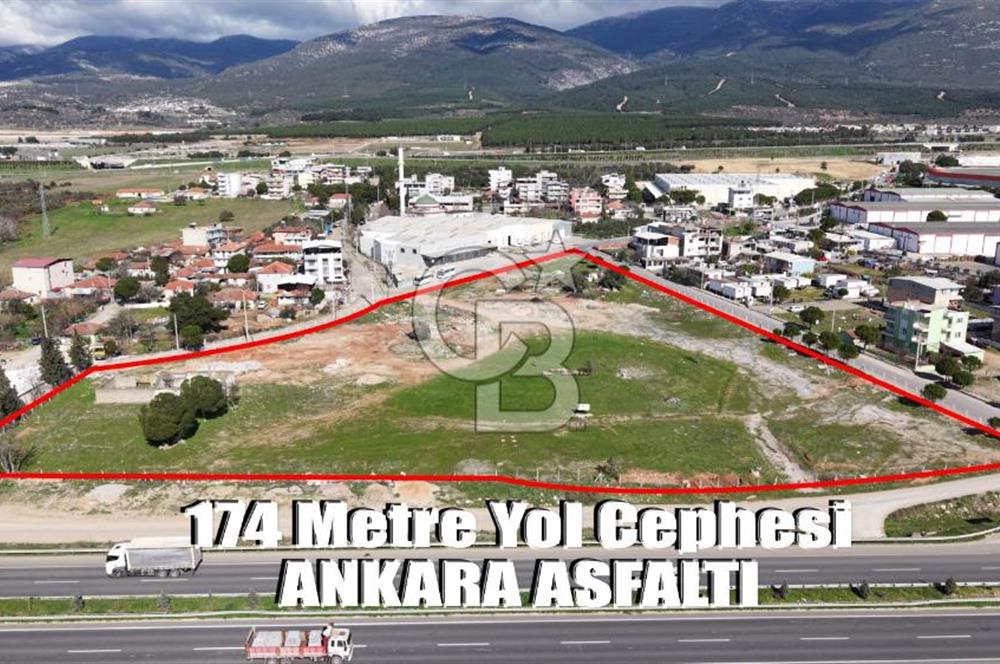 Kemalpaşa Ankara Asfaltı Üzerinde Muhteşem Konumda Satılık Sanayi İmarlı Arsa