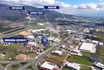 Kemalpaşa Ankara Asfaltı Üzerinde Muhteşem Konumda Satılık Sanayi İmarlı Arsa