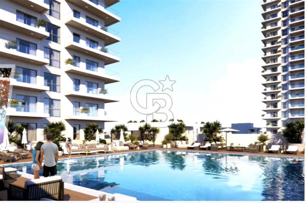 MEGAPOL İZMİR TOWER THREE REZİDANS KULE'DE SATILIK 1+1 DAİRE