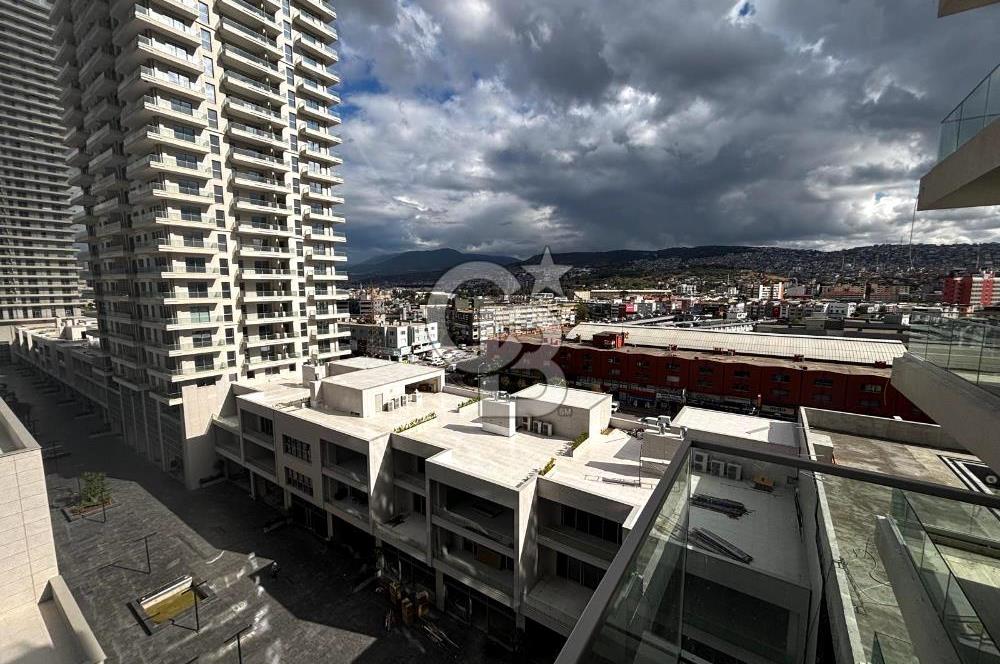 MEGAPOL İZMİR TOWER THREE REZİDANS KULE'DE SATILIK 1+1 DAİRE