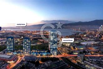 MEGAPOL İZMİR TOWER THREE REZİDANS KULE'DE SATILIK 1+1 DAİRE